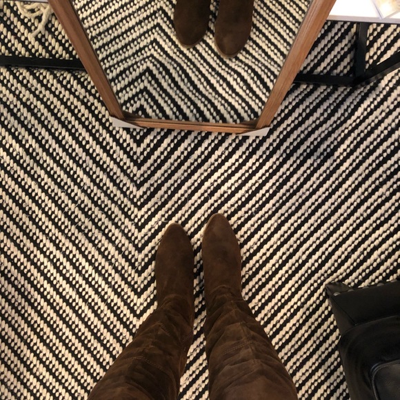 Gently used Sole Society Melbourne OTK boots. - Picture 4 of 8